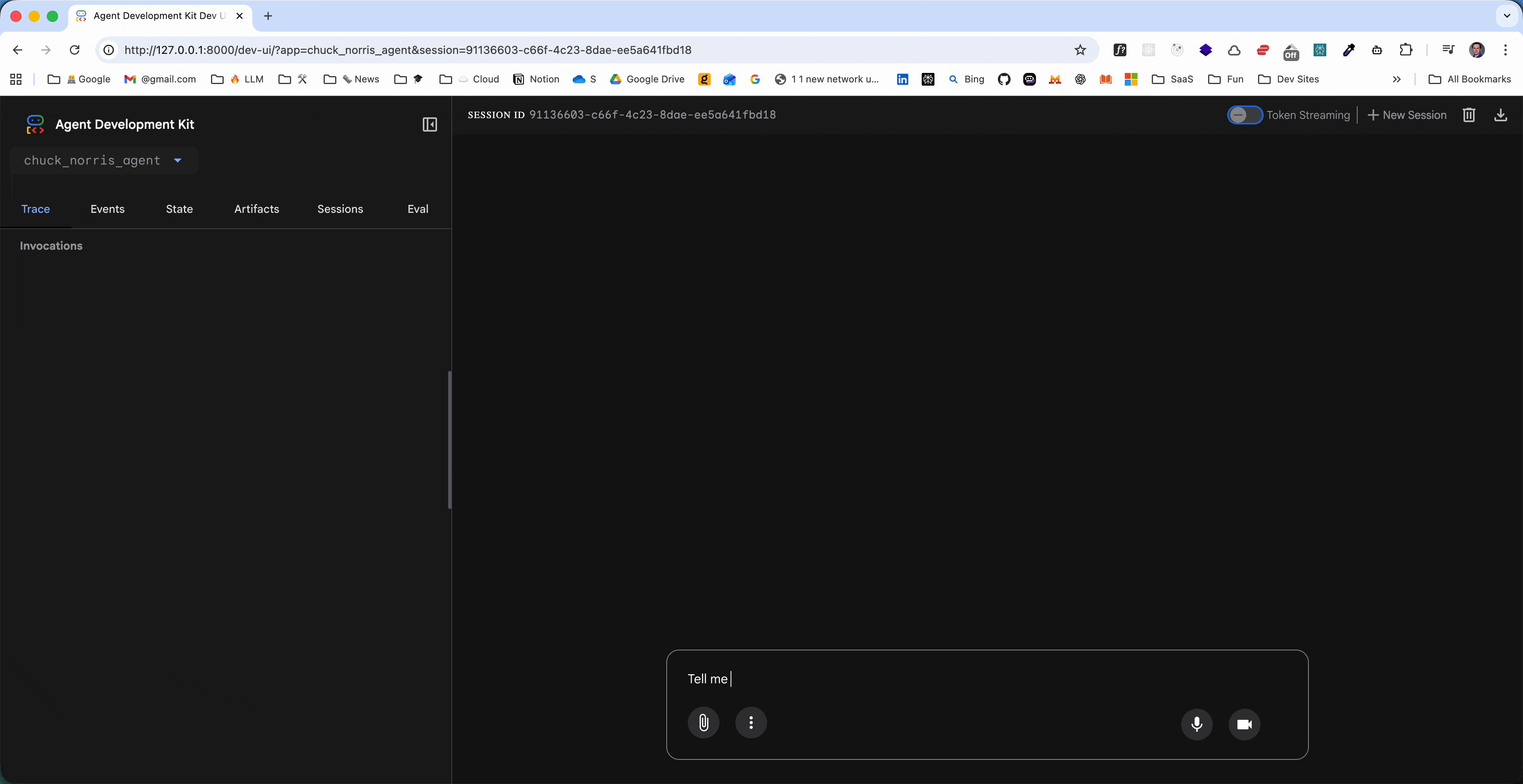 Tutorial 03 Demo - OpenAPI Tools Chuck Norris Agent